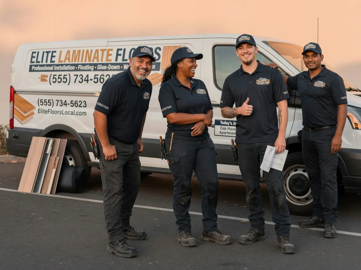 Laminate flooring installation company in Juncos, PR